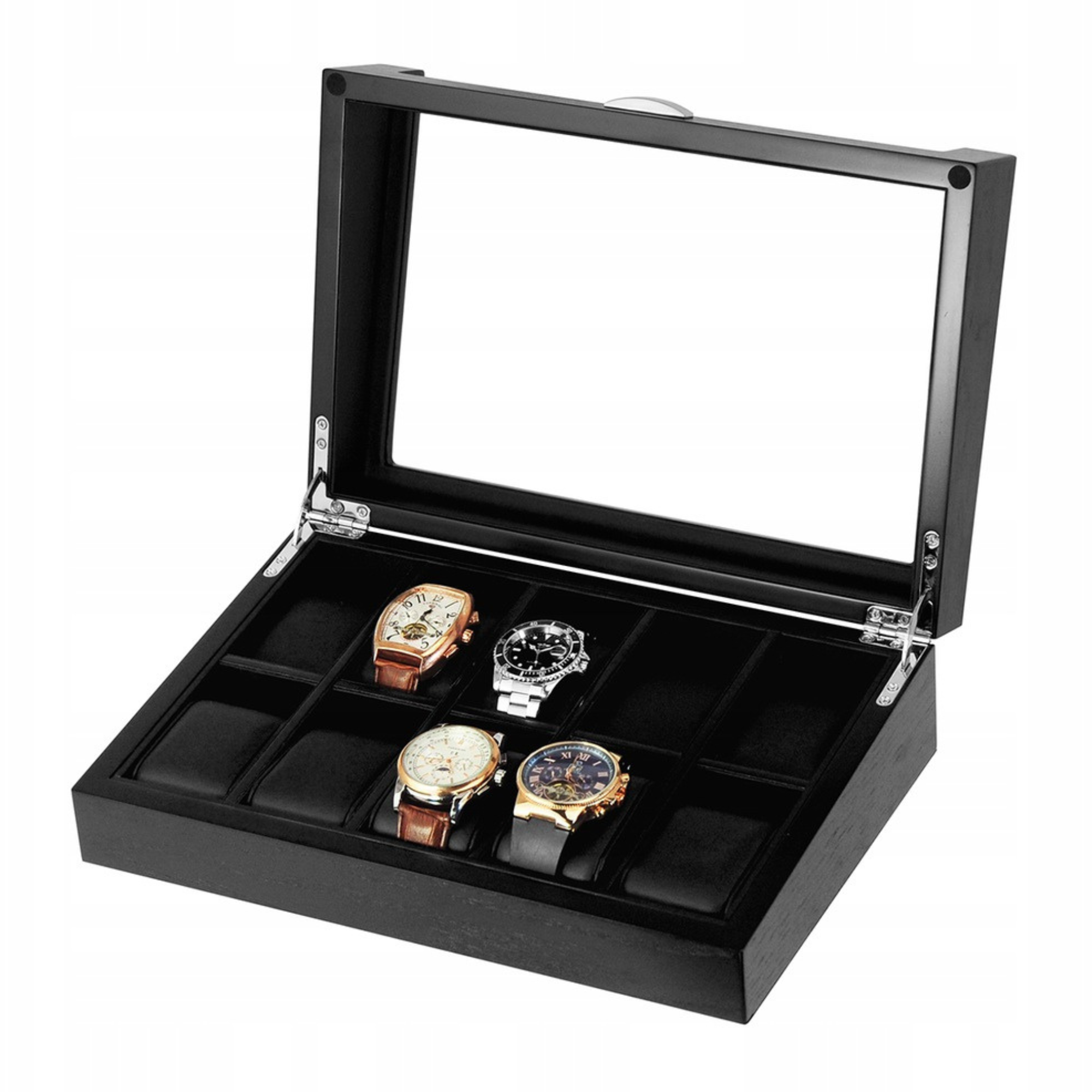 Wooden watch sale and cufflink box