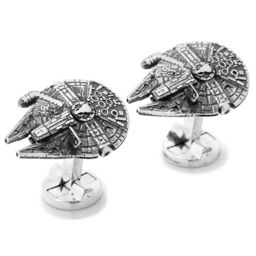 3D Millennium Falcon Star Wars Cufflinks