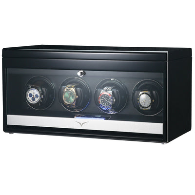 Vancouver Watch Winder for 4 Black