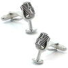 Microphone on Stand Cufflinks