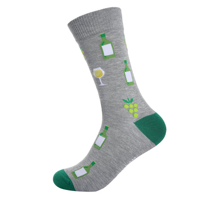 White Wine Socks by Dapper Roo