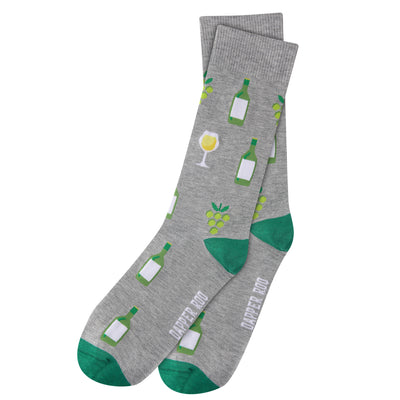 White Wine Socks by Dapper Roo