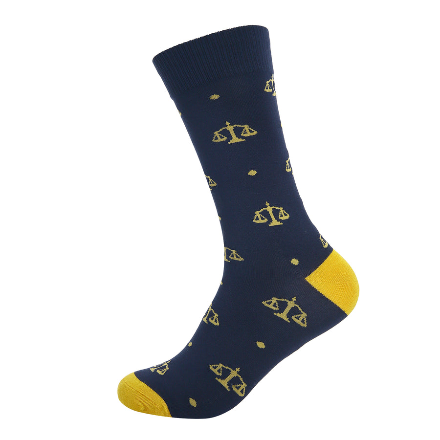 Scales of Justice Socks by Dapper Roo