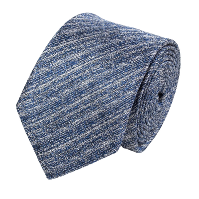 Navy Textured Tie