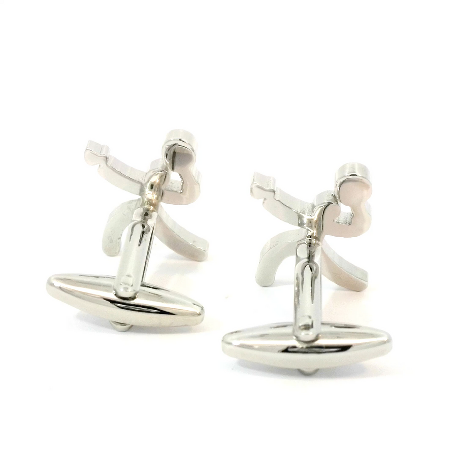 Badminton Logo Cufflinks