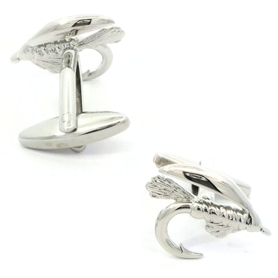 Fly Fishing Hook Cufflinks