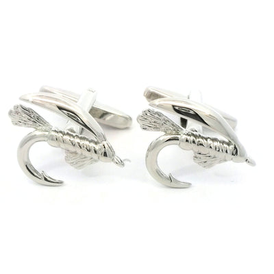 Fly Fishing Hook Cufflinks