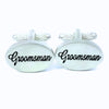 Groomsman Script Wedding Cufflinks