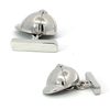 Jockey Hats Cufflinks (Silver)