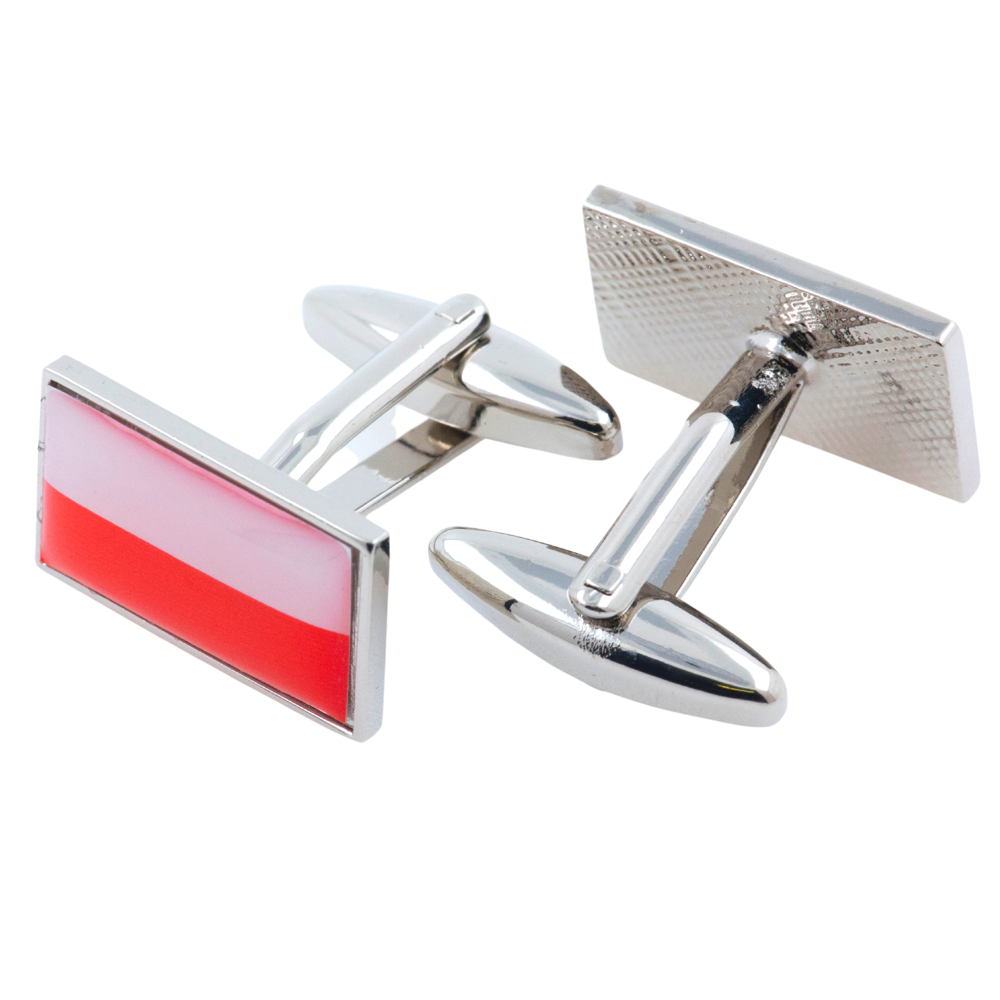 Flag of Poland Cufflinks - Clinks Australia