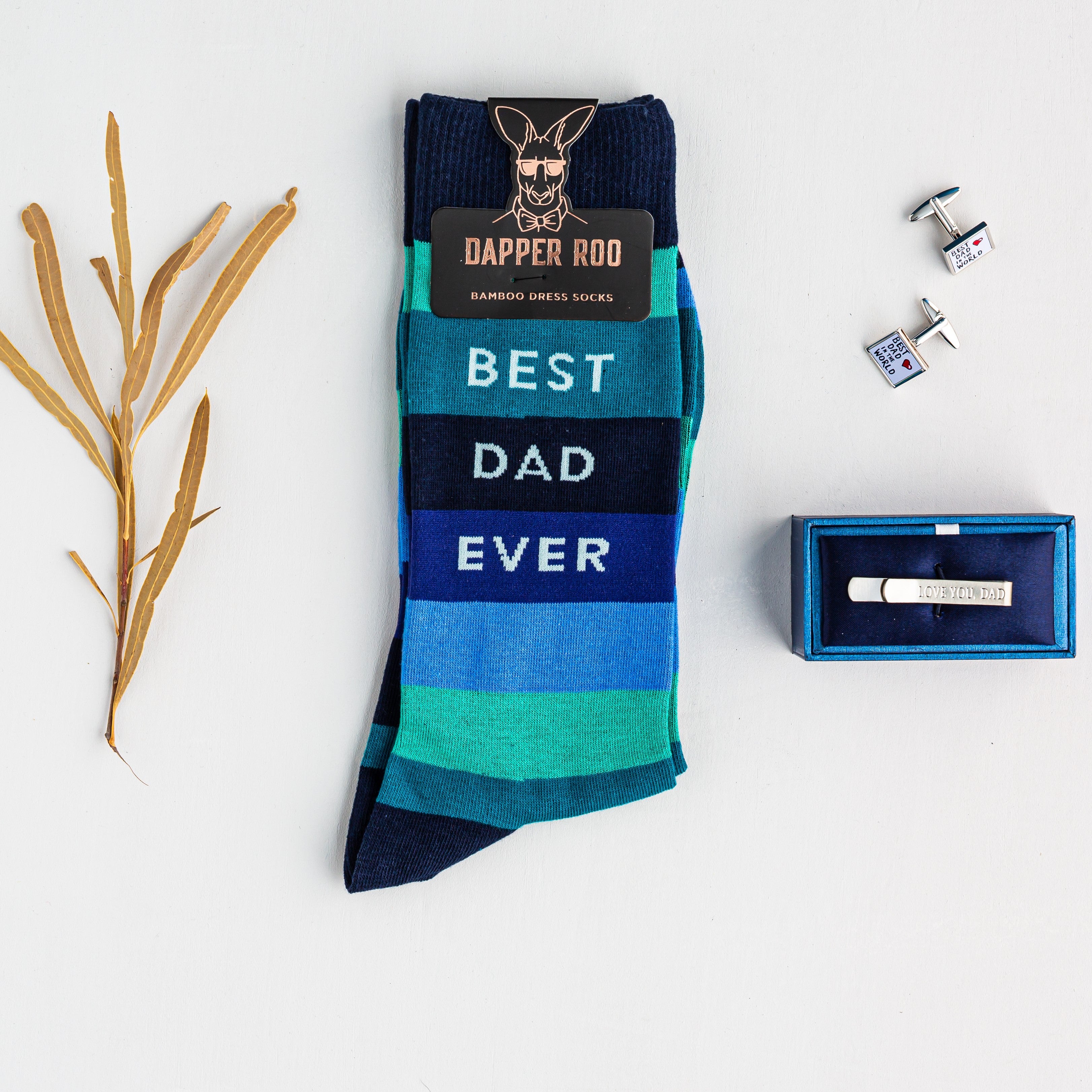 I love you dad socks hot sale gift box