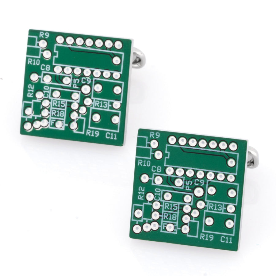 Circuit Board Cufflinks