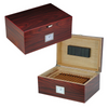 100 CT Walnut Cigar Humidor Wooden Box for Cigars