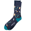 At the Doctors Medical Bamboo Socks by Dapper Roo, Socks, SK2022, Men's Socks, Socks for Men, Cuffed, Clinks.com, Clinks Australia