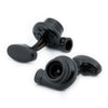 Black Turbo Cufflinks